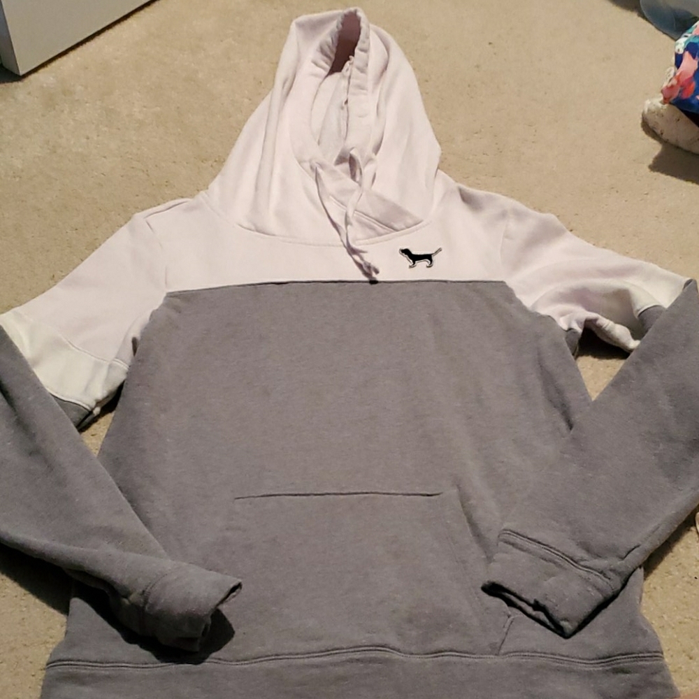 Victoria's Secret Pink colorblock hoodie